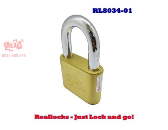 RL8034-01 KHÓA TREO ĐỒNG REAL 60MM CAO CẤP 